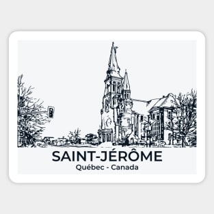 Saint-Jérôme - Québec Magnet